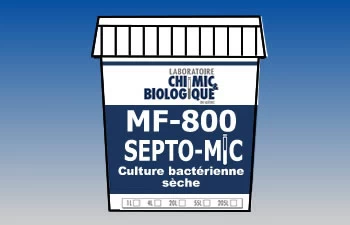 Culture bactérienne sèche