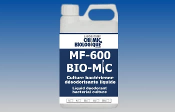Culture bactérienne désodorisante liquide